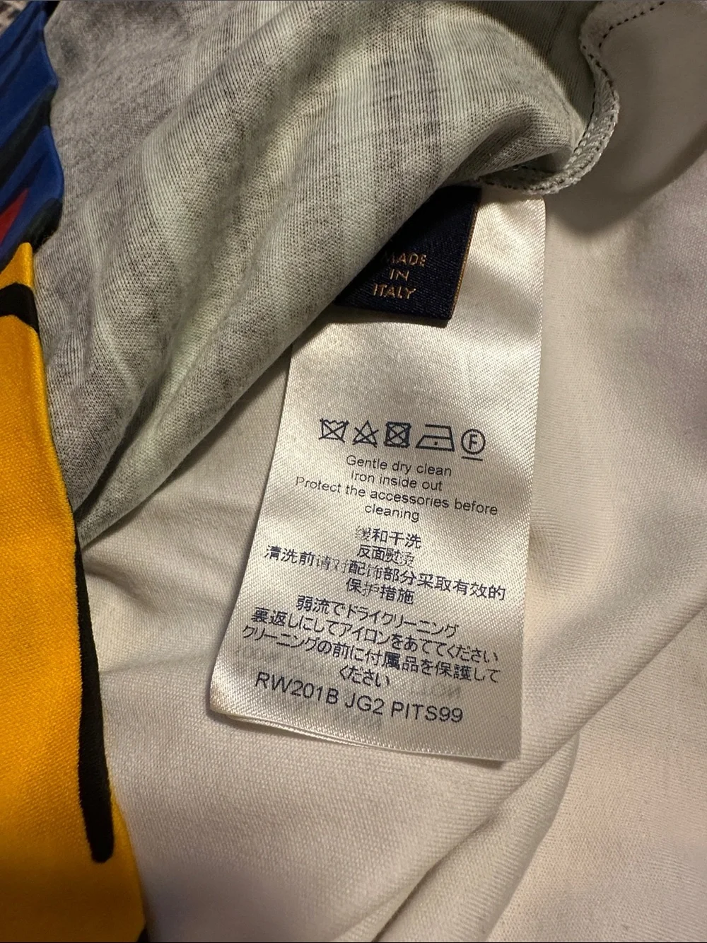 Louis Vuitton 2019 'Caeda Pompidou Souvenir' Cotton T-Shirt size S